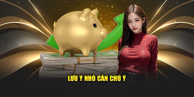 Lưu ý nhỏ cần chú ý khi thực hiện giao dịch nạp tiền